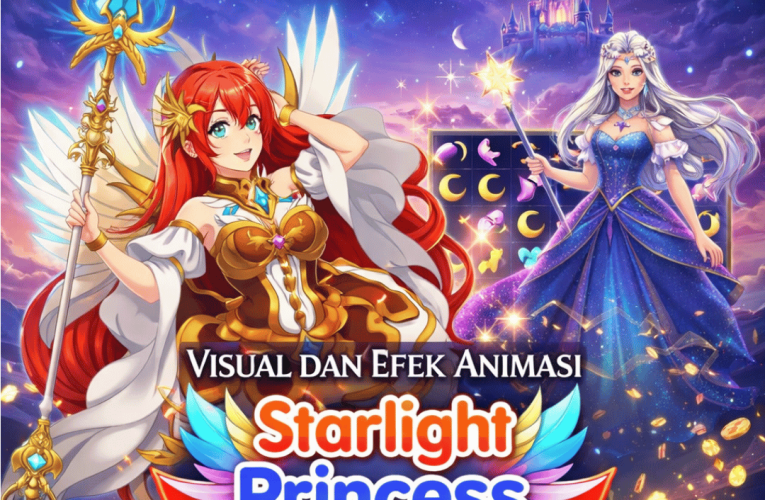 Visual dan Efek Animasi Starlight Princess Super Scatter