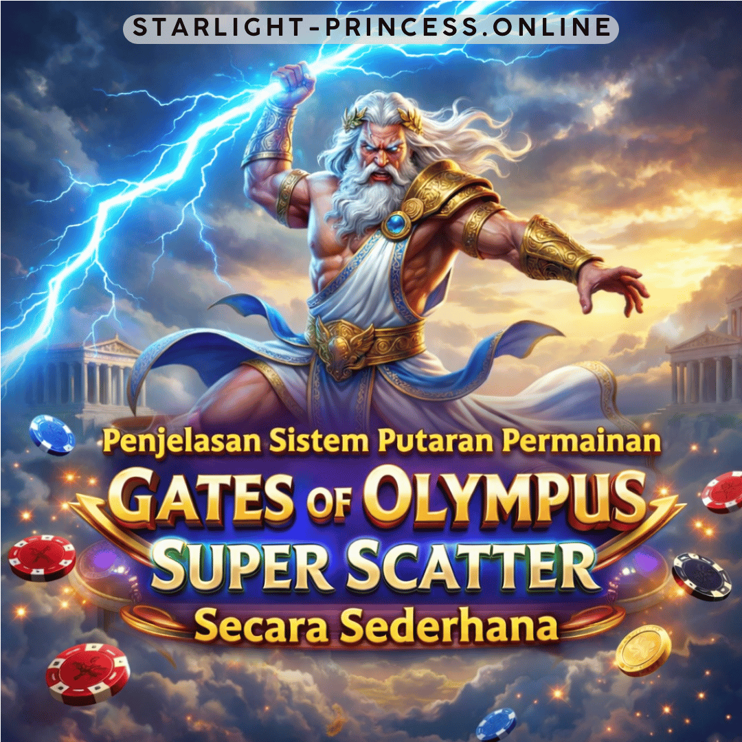 Penjelasan Sistem Putaran Permainan Gates of Olympus Super Scatter Secara Sederhana
