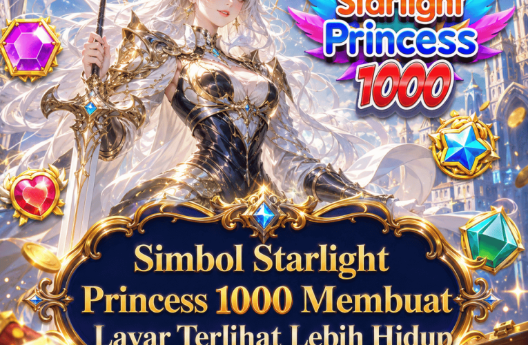 Simbol Starlight Princess 1000 Membuat Layar Terlihat Lebih Hidup