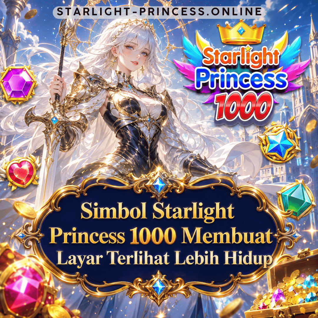 Simbol Starlight Princess 1000 Membuat Layar Terlihat Lebih Hidup
