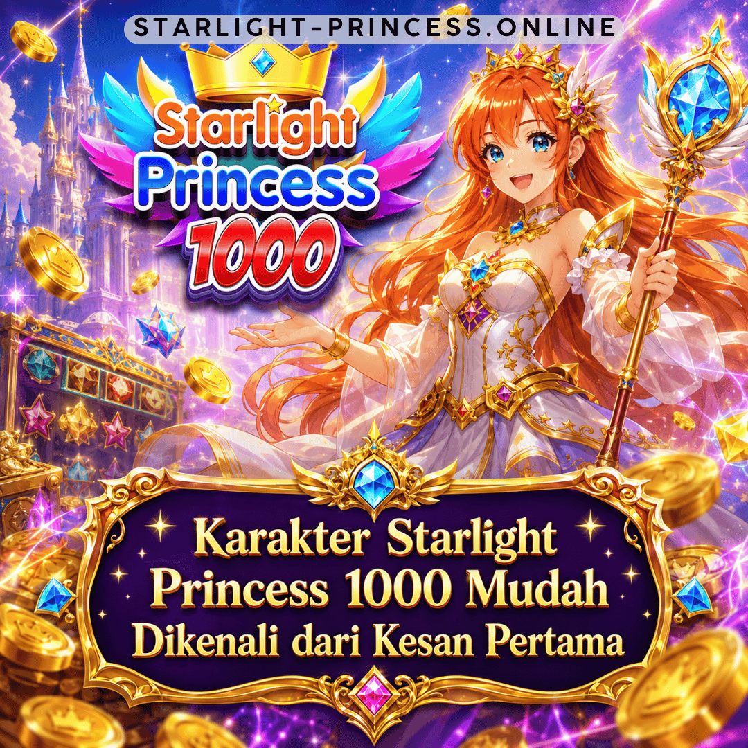 karakter Starlight Princess 1000