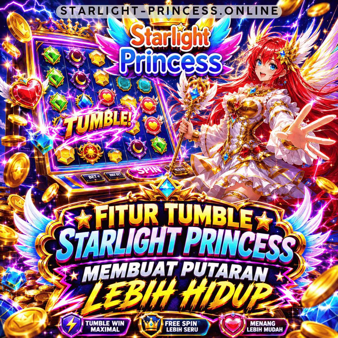 fitur tumble Starlight Princess